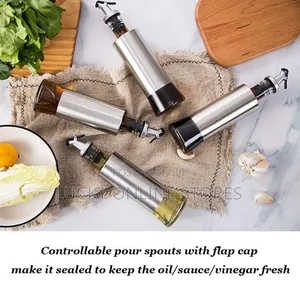 Stainless Steel Olive Oil Dispenser Bottle