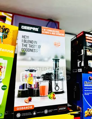Geepas Blender & Juice Extractor 2in1