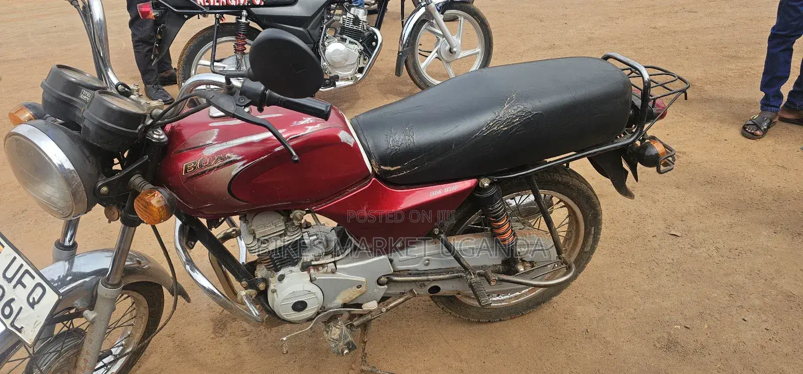 Bajaj Boxer 2023 Red