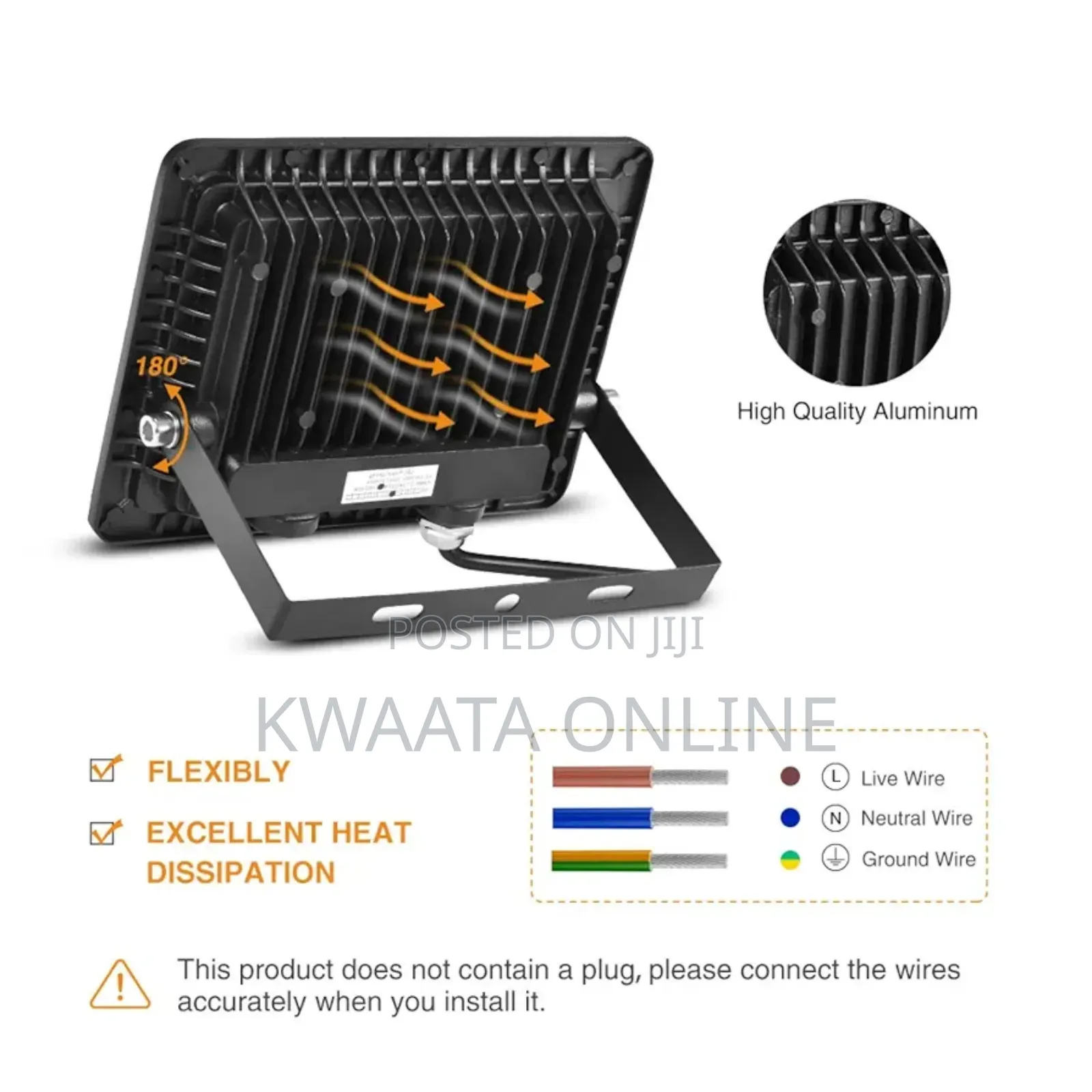 30w Led Flood Light Outdoor, Ip66 Security Light