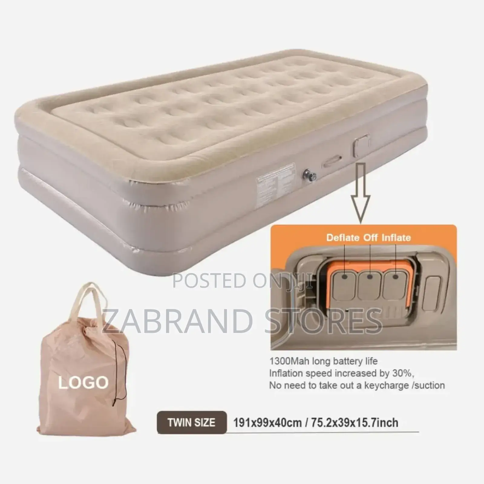 5*6 Inflatable Bed With Pillows