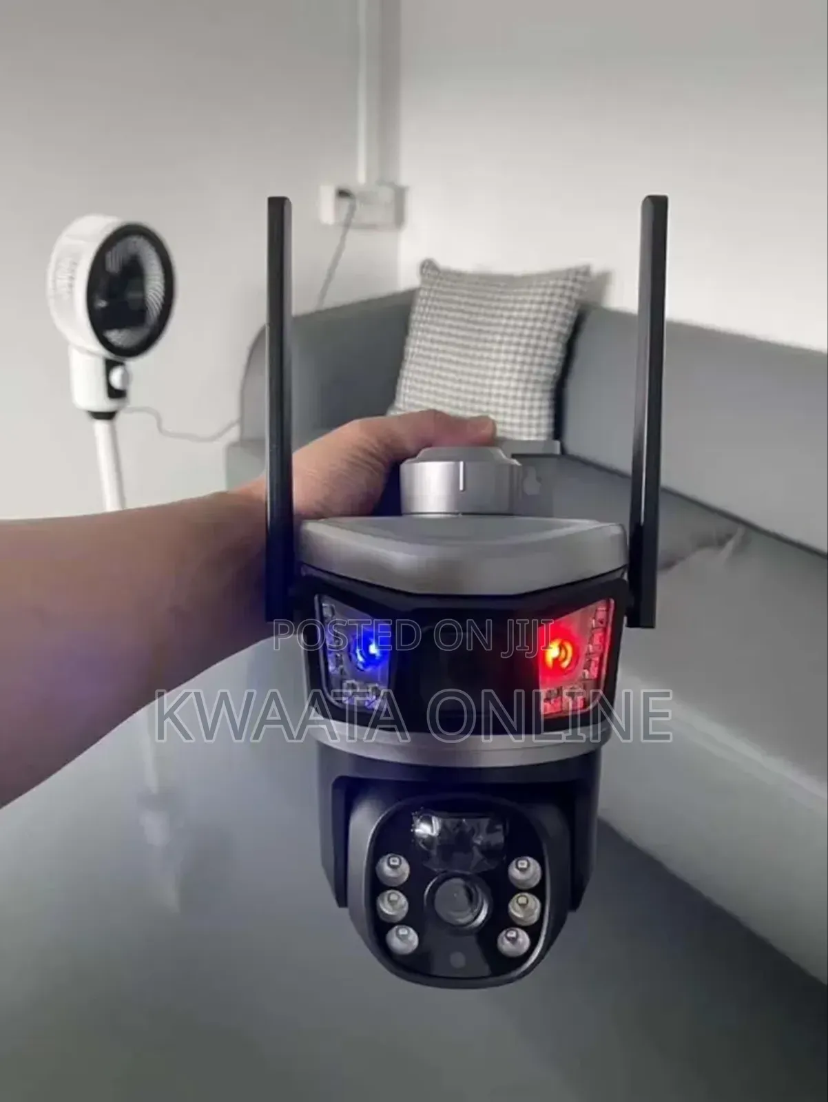 4g Solar 3in1 Outdoor CCTV Camera 2 Lens 3 Screen