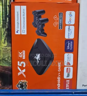 X5 Ultra Hd Android Tv Game Box for Android Tv Consoles
