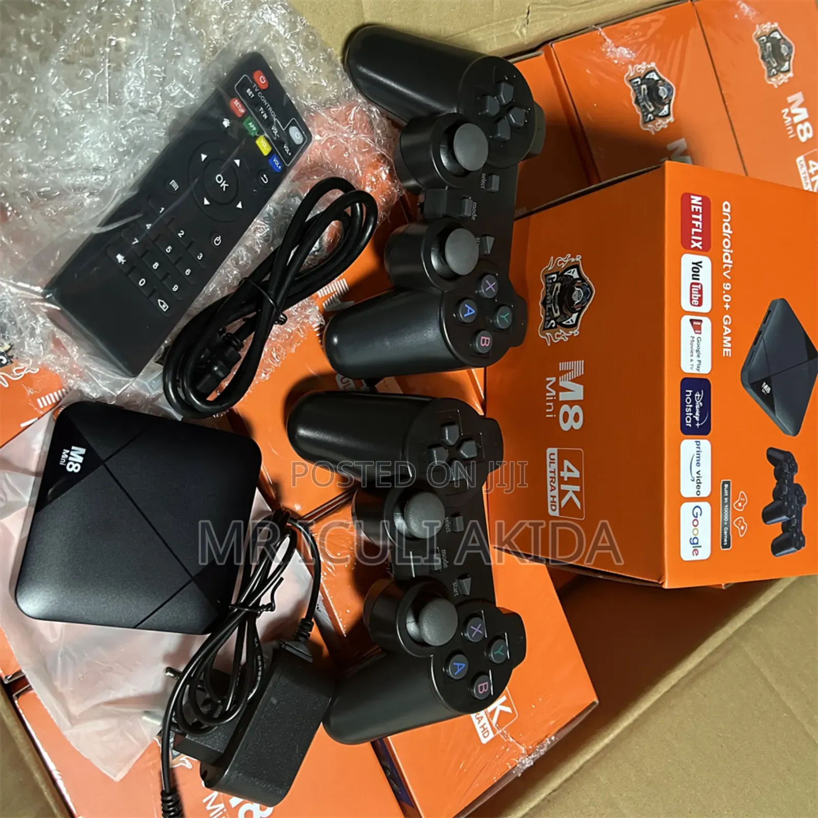 X5 Ultra Hd Android Tv Game Box for Android Tv Consoles