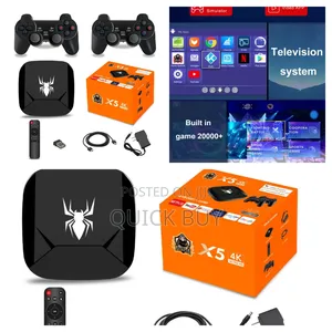 Unique 2in1 X5 Android Tv Box and Game Console