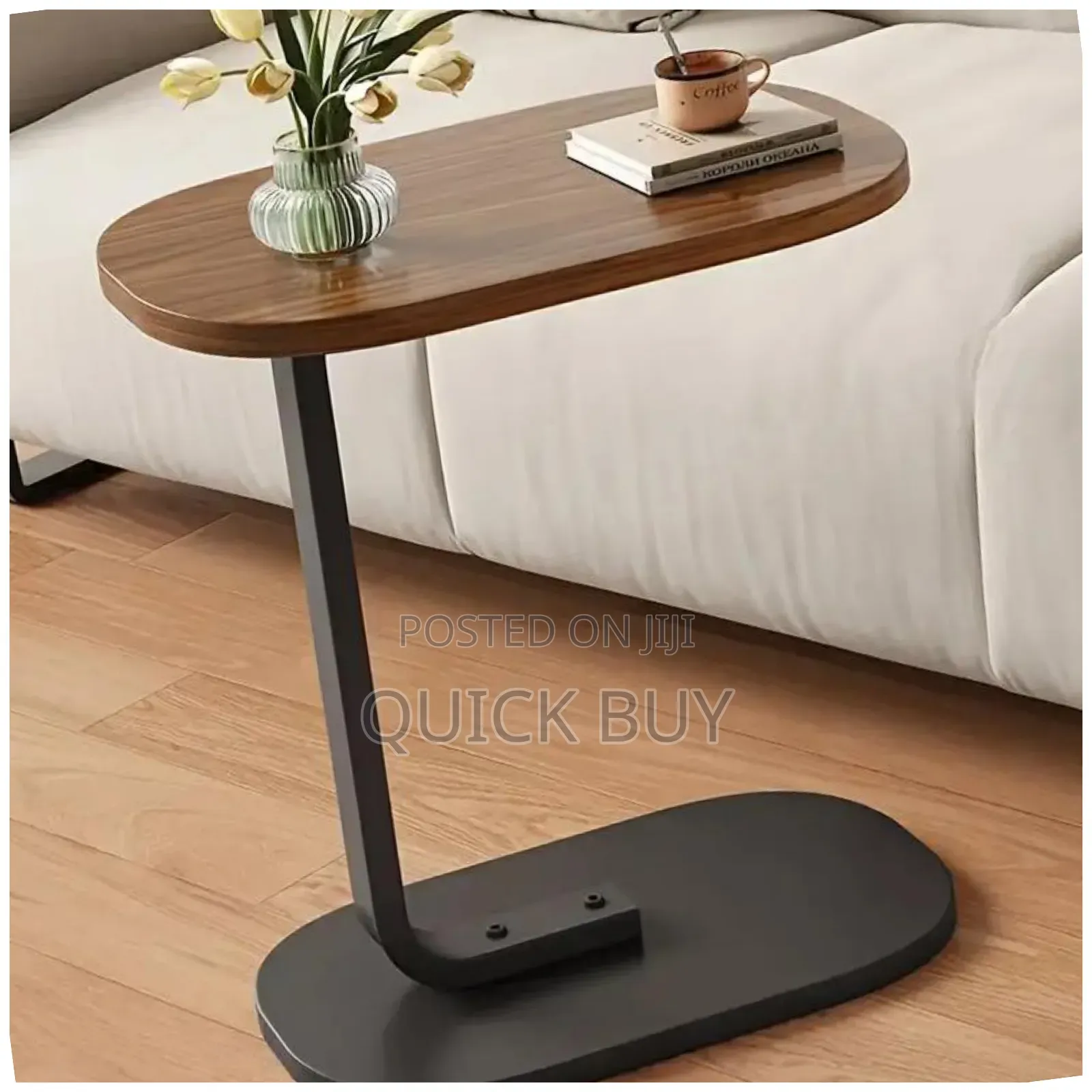 C-Shaped Beside/Sofa Side Coffee Table