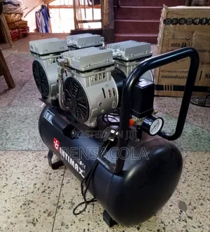 Silent 50 Liters Compressor Double Head