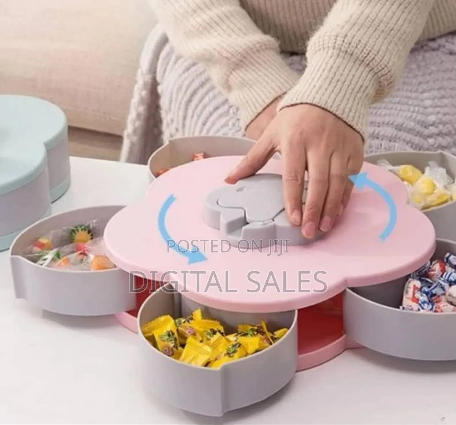Candy Box Serving Rotating Tray