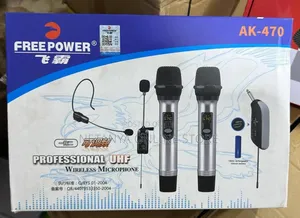 Freepower Professional Uhf Wireless Microphones