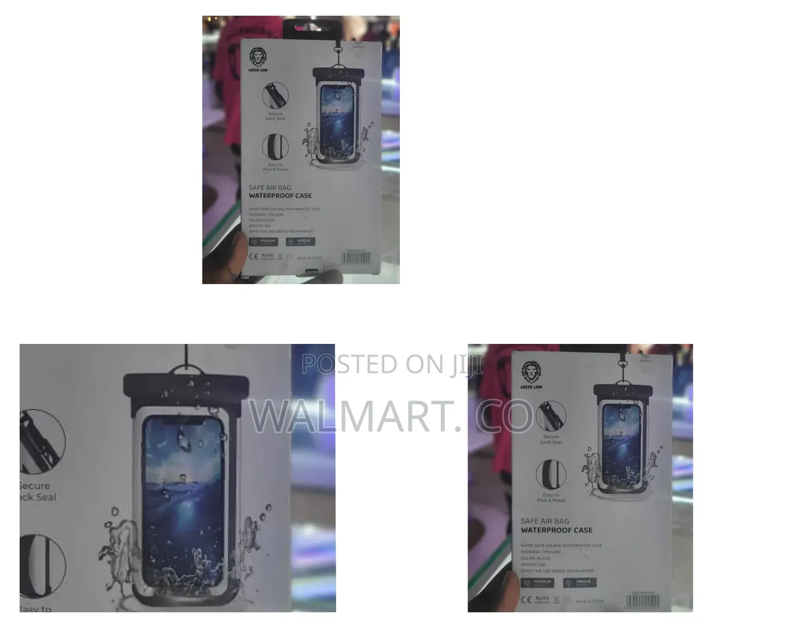 Green Lion Safe Waterproof Phone Case