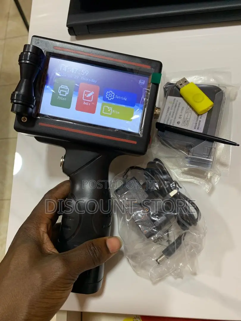 Intelligent Handheld Inkjet Printer, Mini Inkjet Printer