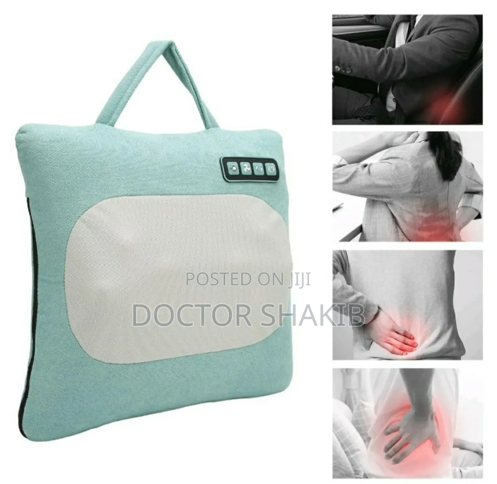 Comfortable Neck Waist Multifunction Massage Pillow