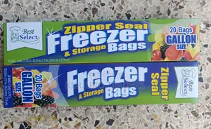 (20bags) Zipper Freezer Bags