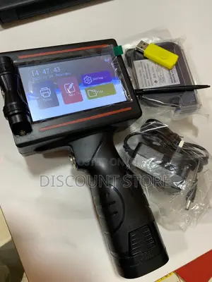 Portable Inkjet Printer, 1 Inch, Black, Inkjet Printer