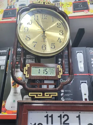 Anolong And Digital Wall Clock