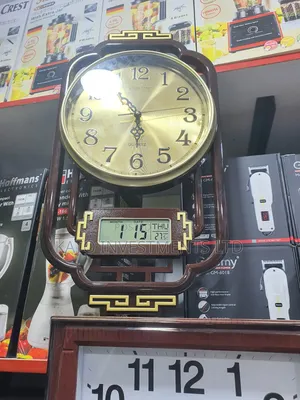 Anolong And Digital Wall Clock