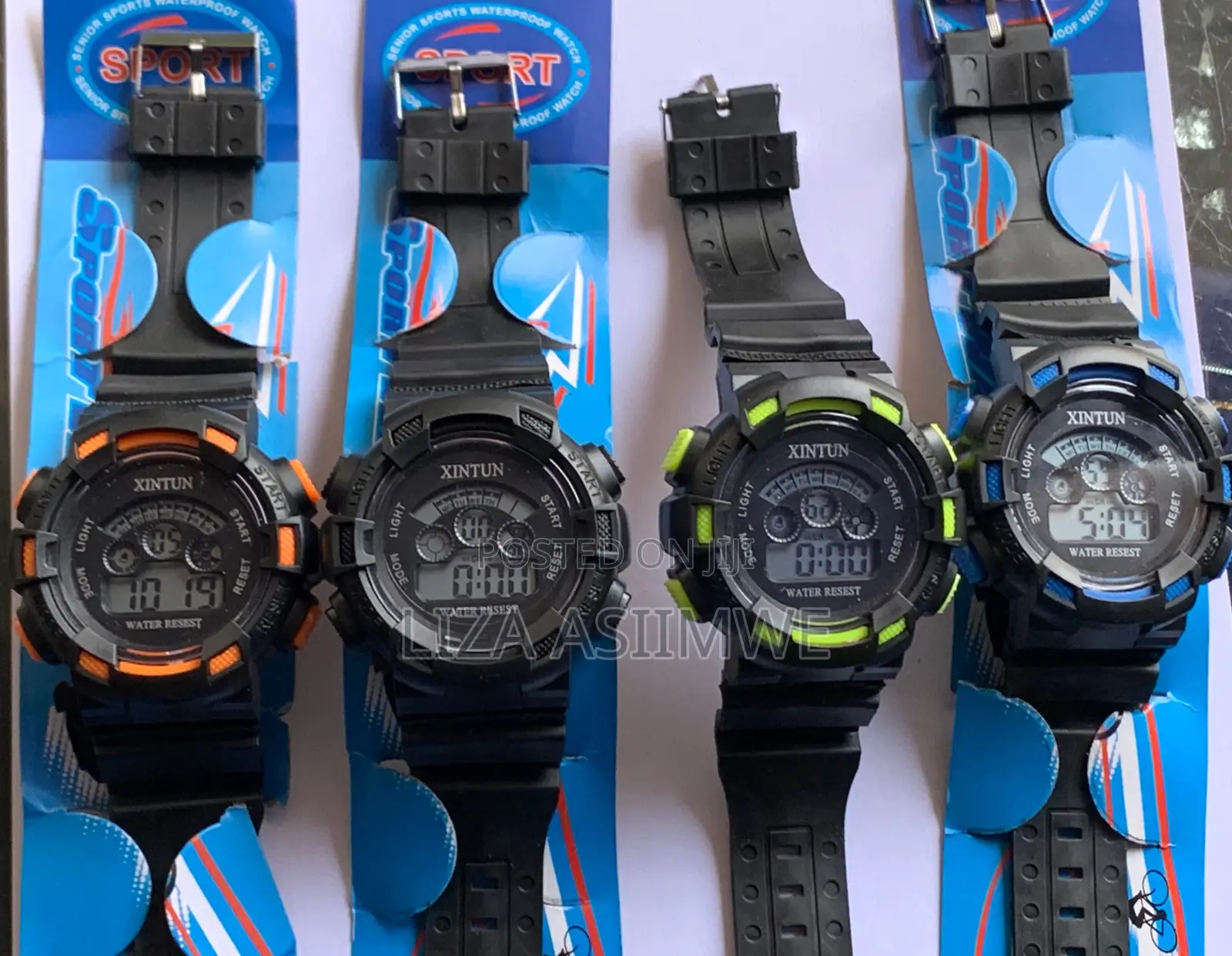 Xintun Digital Day Date Watch