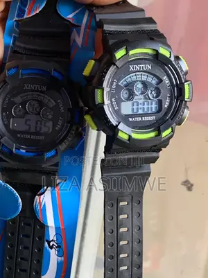 Xintun Digital Day Date Watch