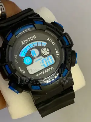 Xintun Digital Day Date Watch