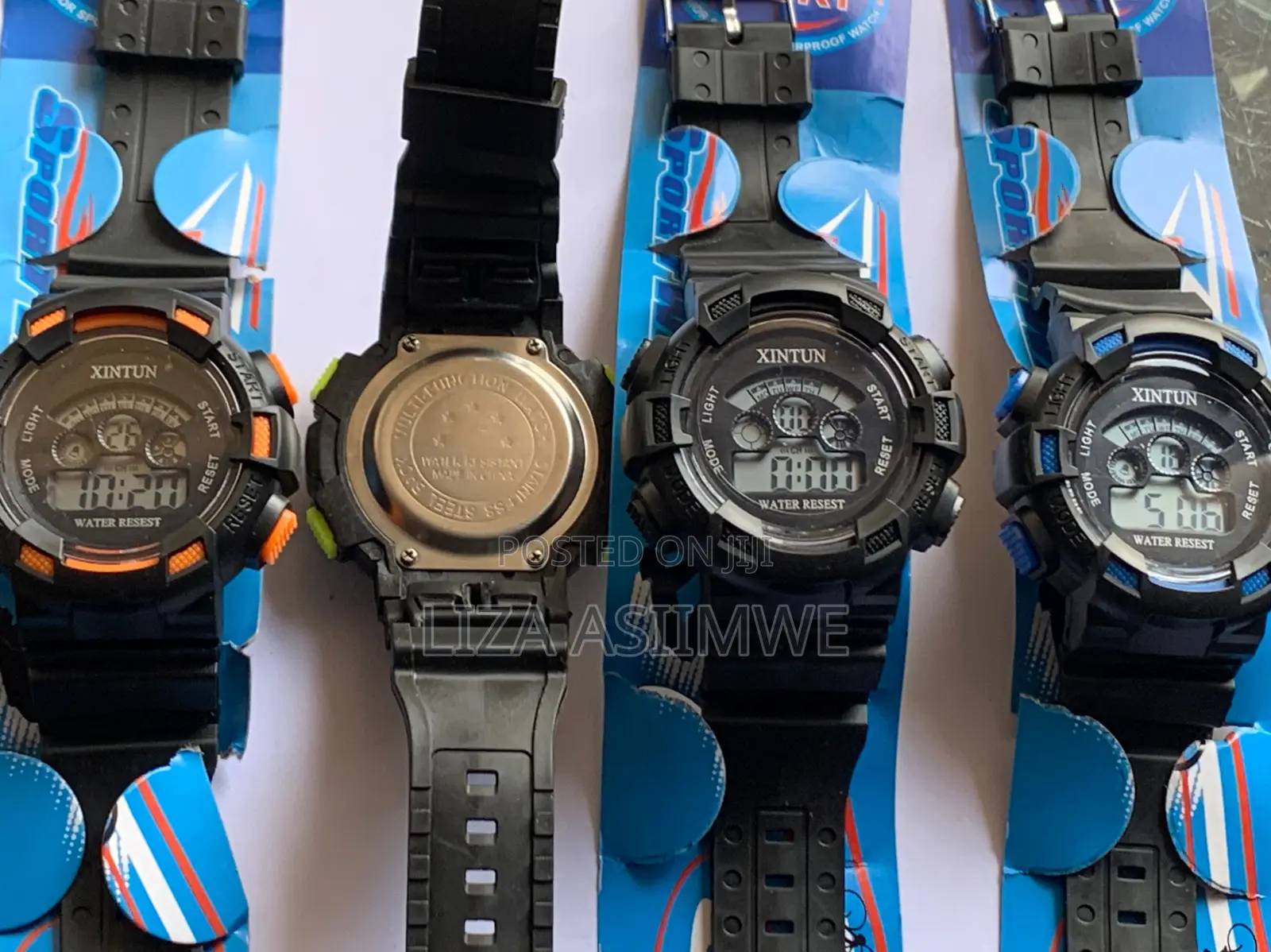 Xintun Digital Day Date Watch