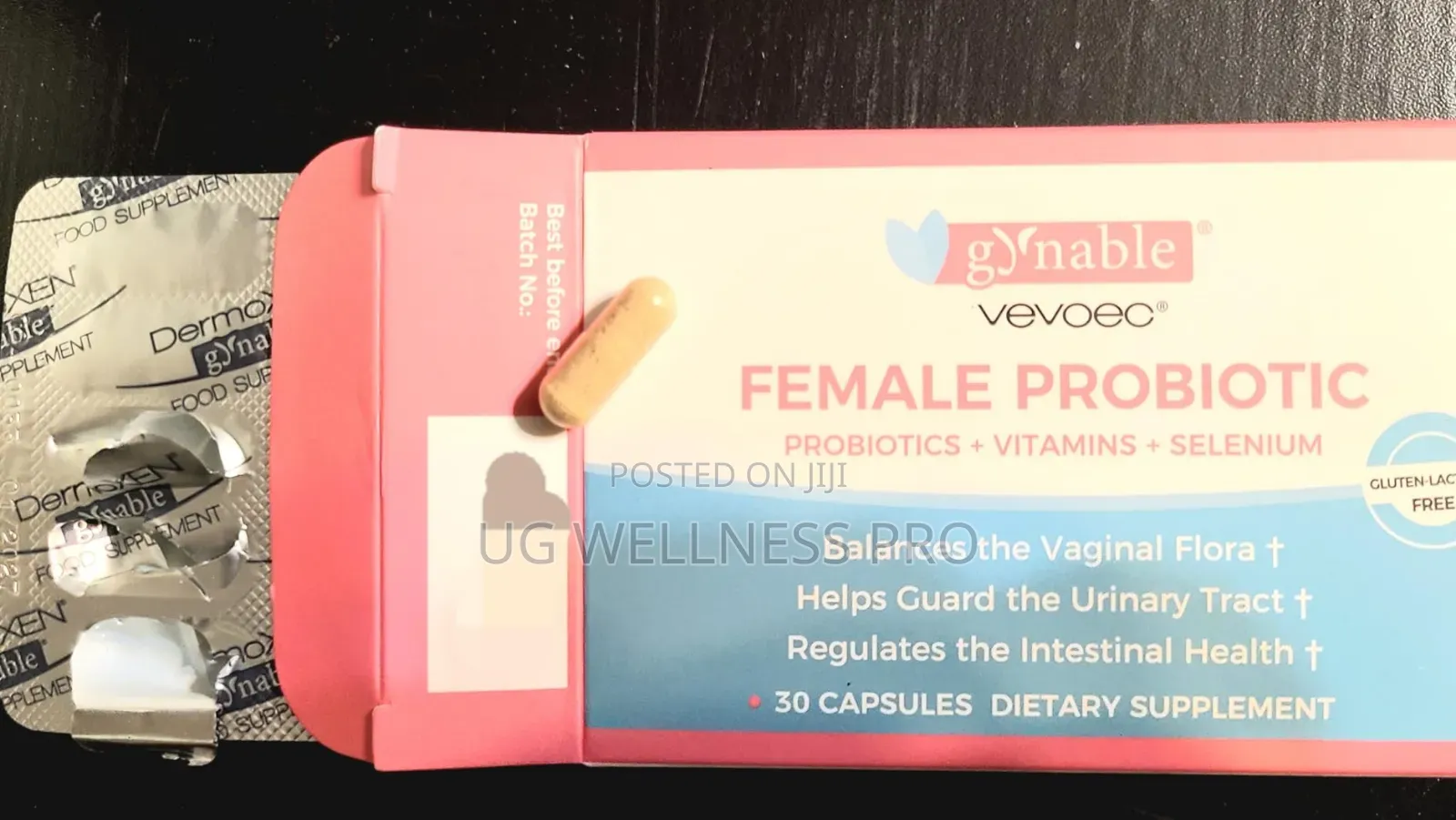 Gynable Vaginal Probiotics for Women, Prevents Vaginal Odor