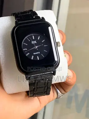 Squared Black Mate Unisex Watch