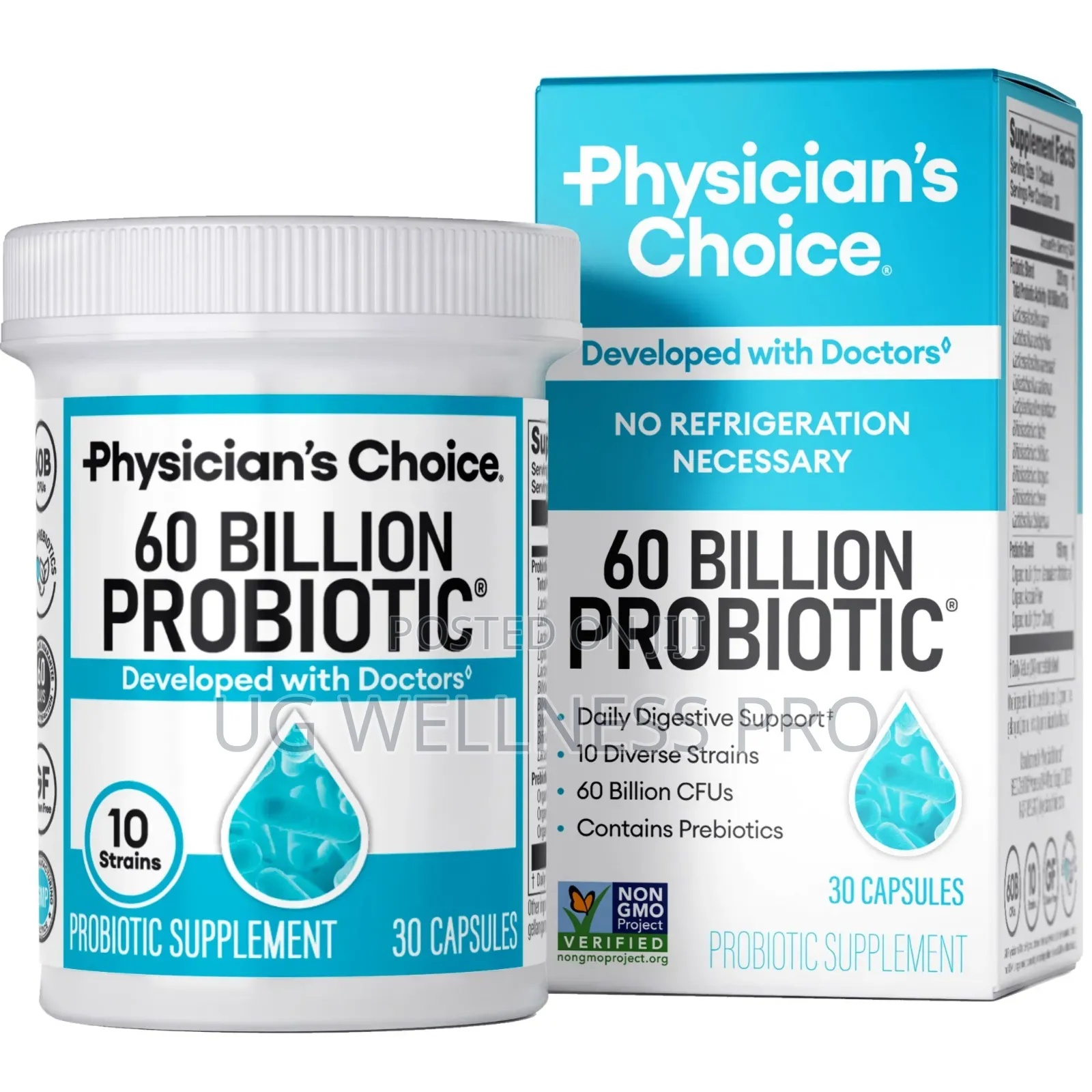 Physicians Choice 60 Billion Probiotic 30 Capsules