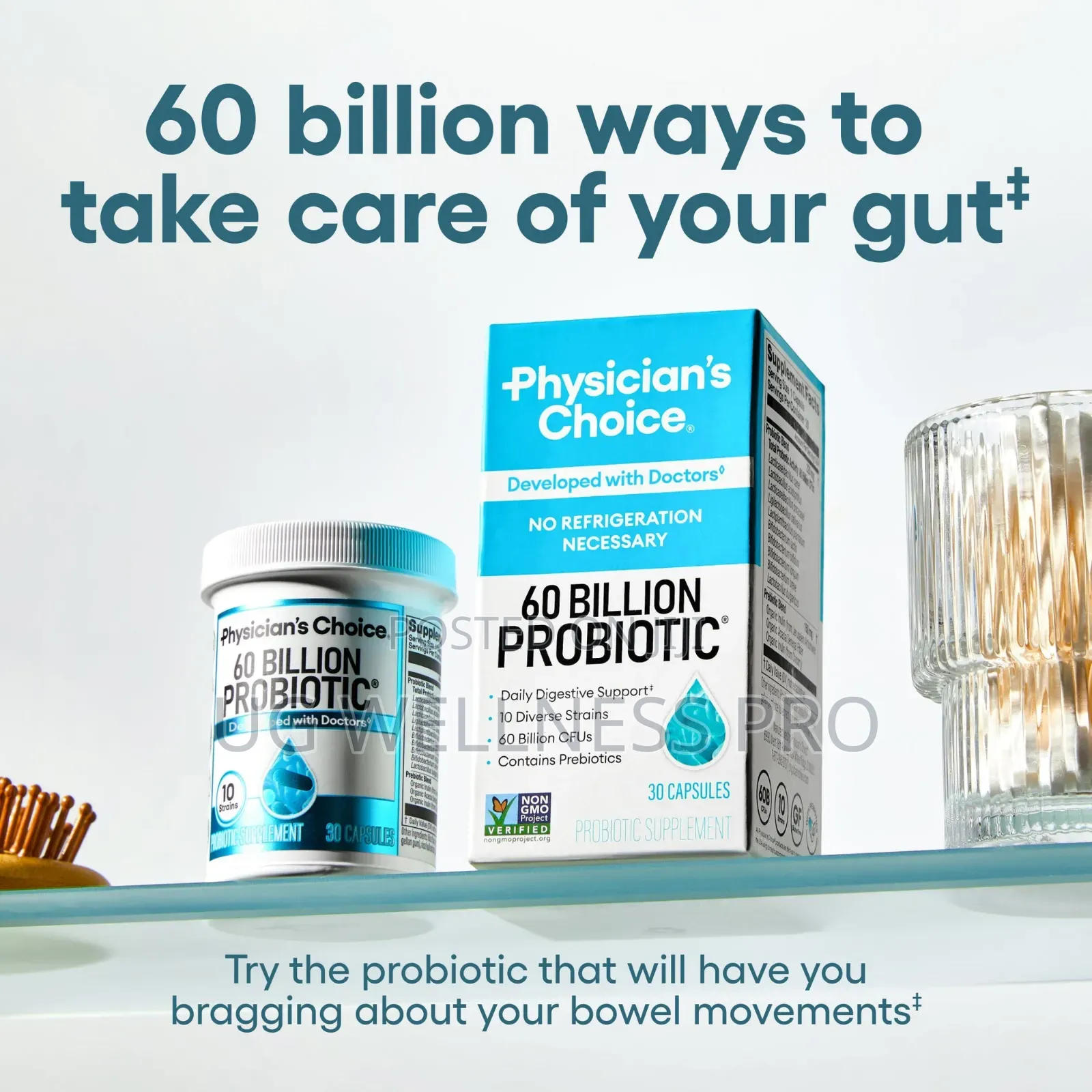 Physicians Choice 60 Billion Probiotic 30 Capsules