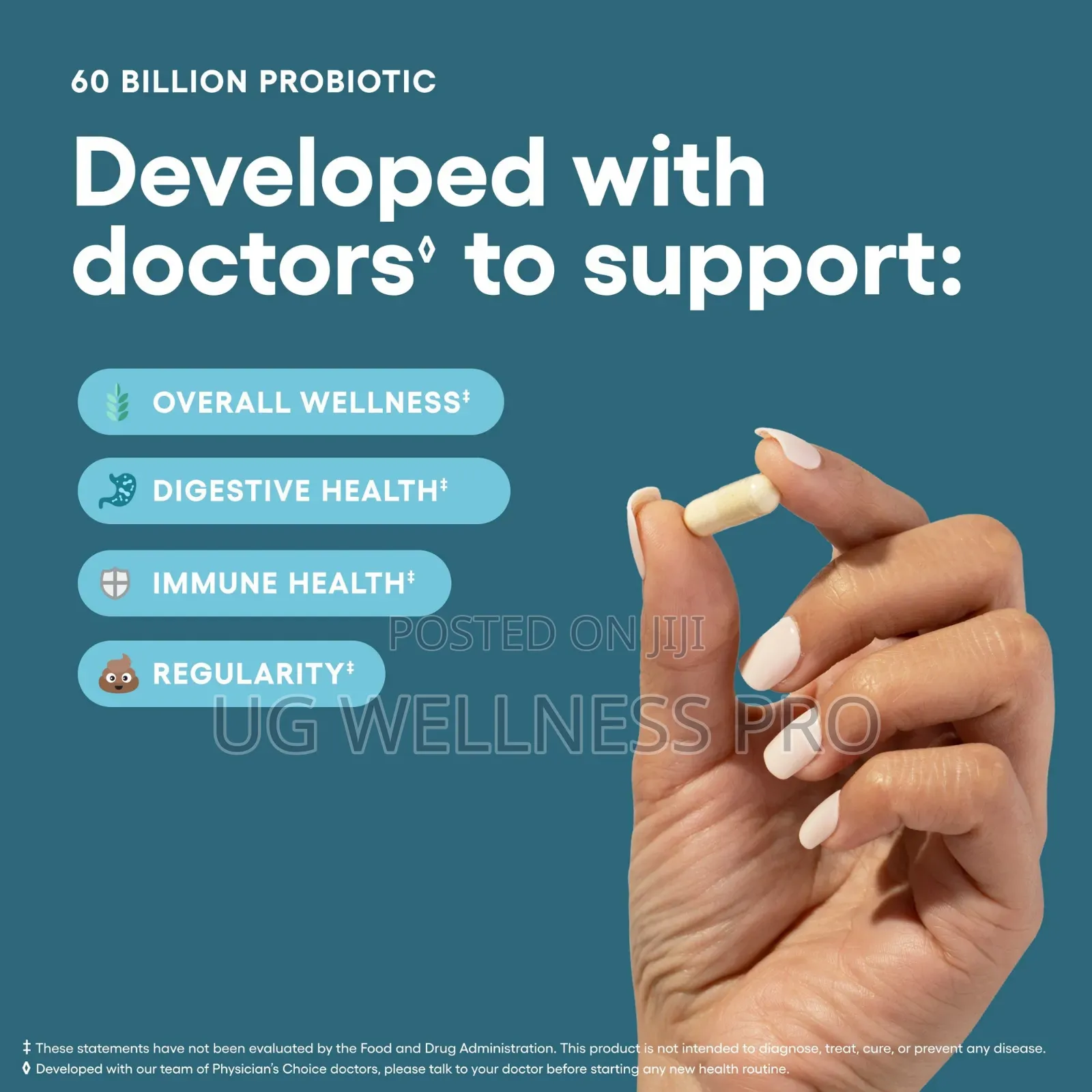 Physicians Choice 60 Billion Probiotic 30 Capsules