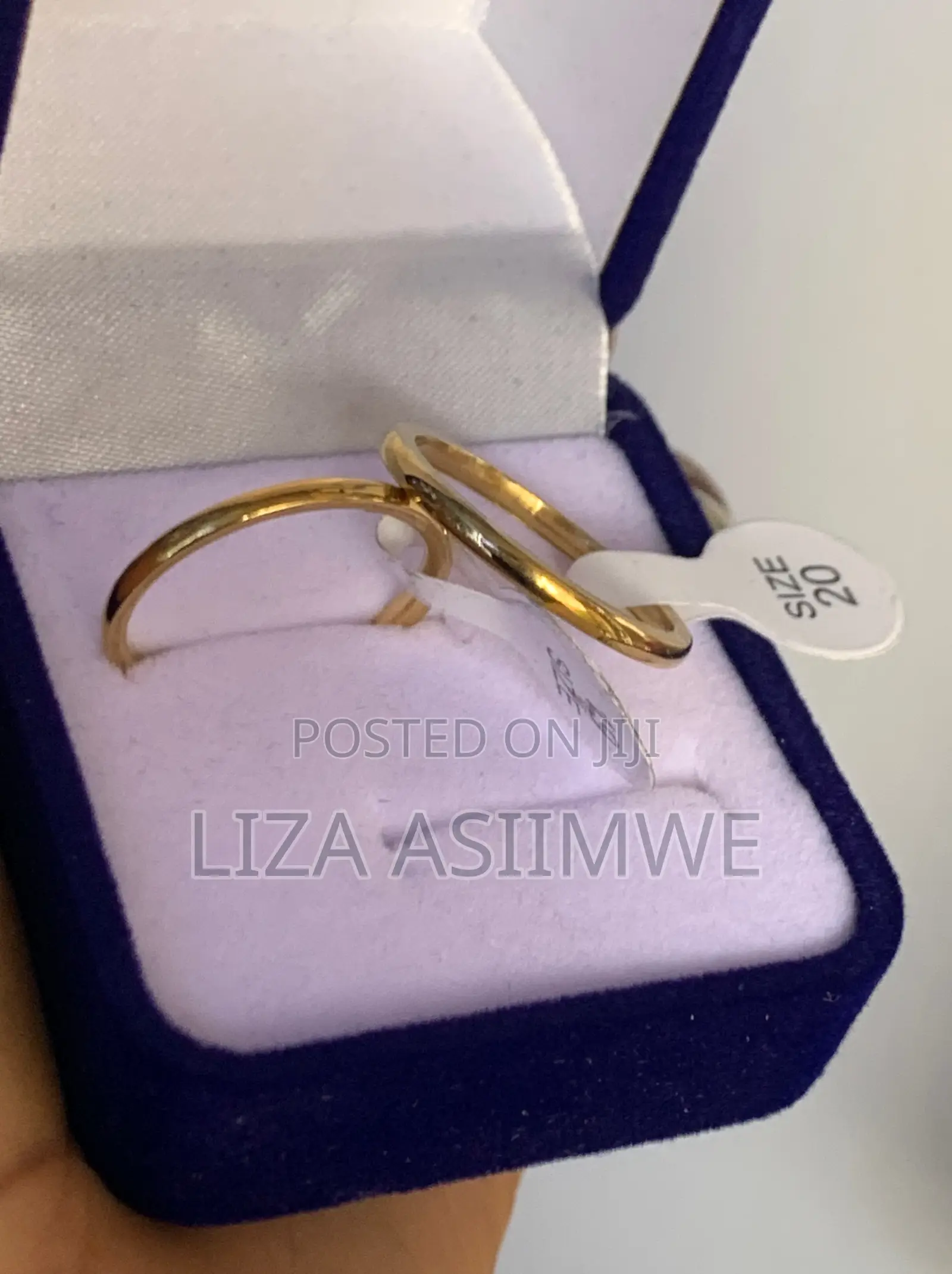 Small Hoop Wedding Rings