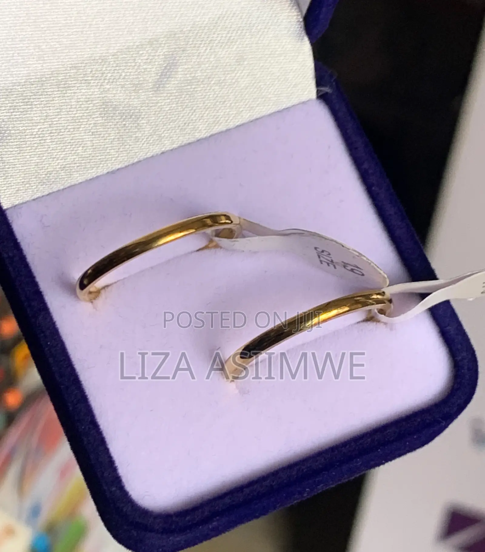 Small Hoop Wedding Rings