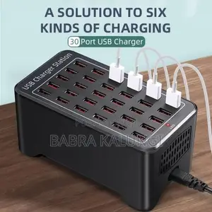 30 Port 150 Watt Usb Charging Station