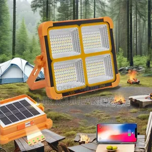 Portable Led Projector 200w Rechargeable Solar Flood Light