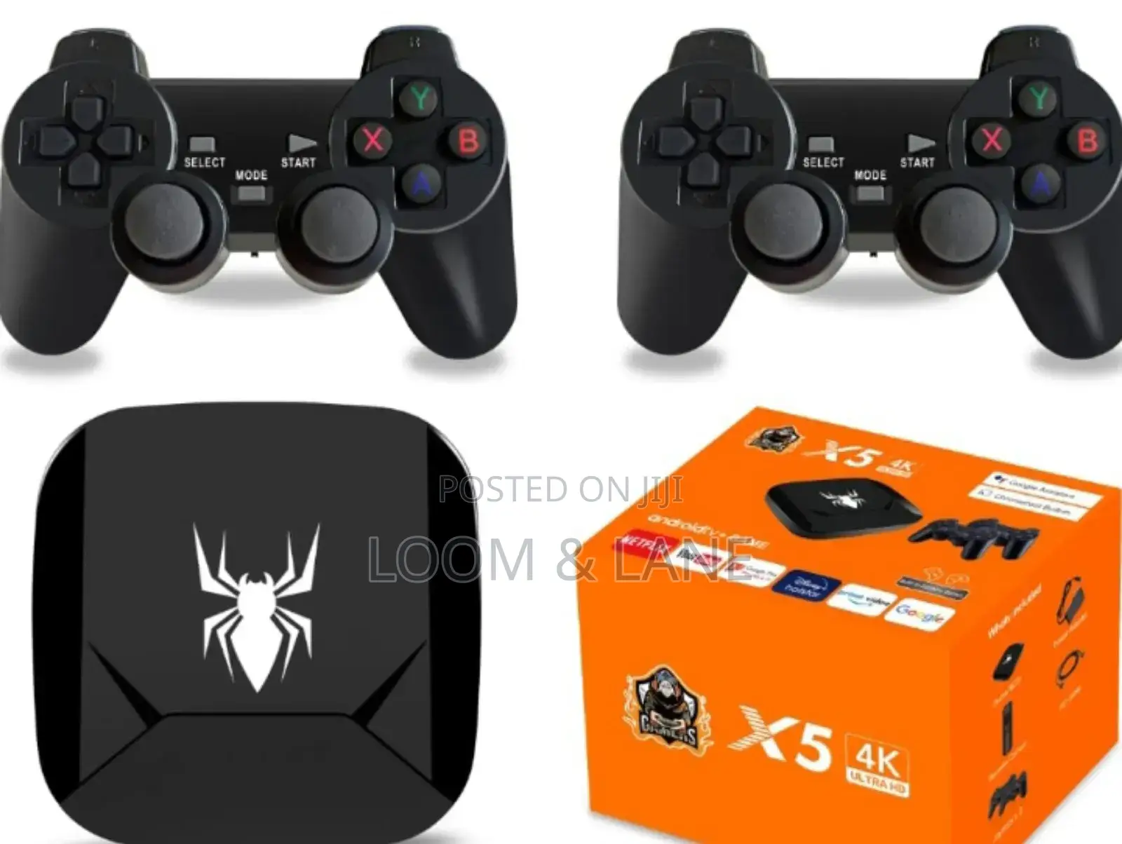 2in1 X5 Android Tv Box and Game Console