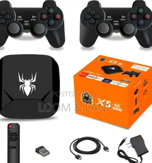 2in1 X5 Android Tv Box and Game Console