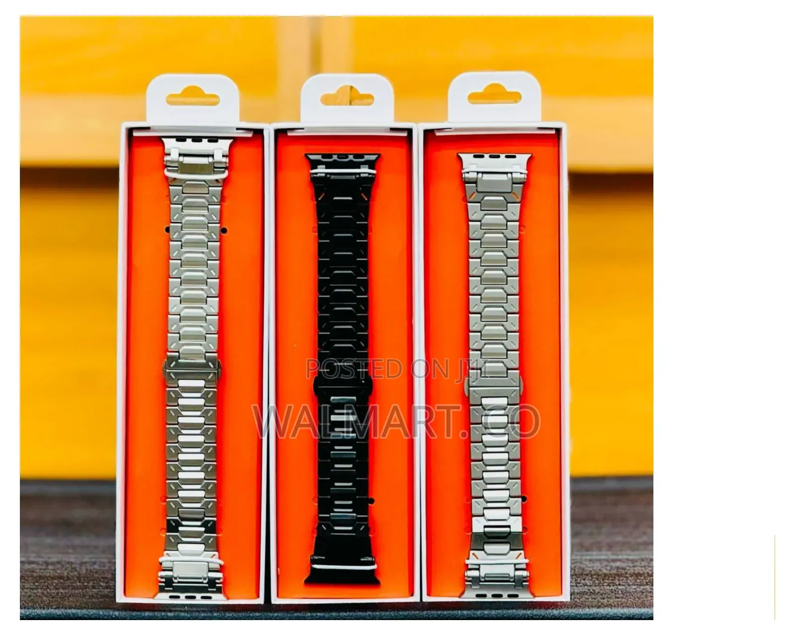 Apple Watch Metallic Strap Band
