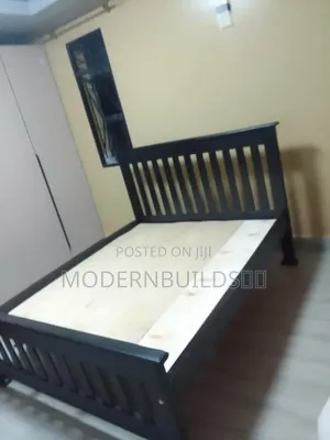 5by6 Bed in Hard Timber