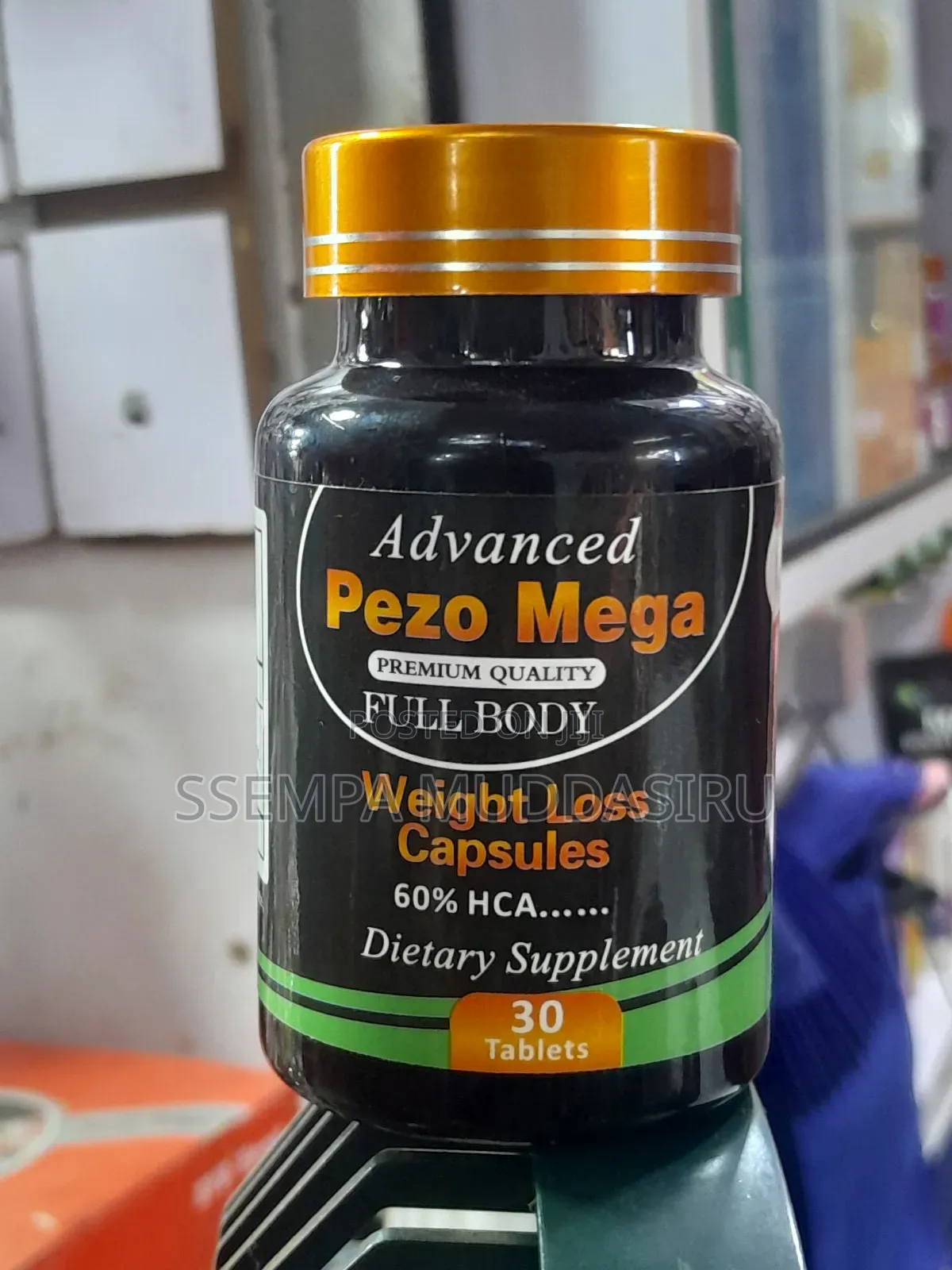 Advanced Pezo Mega Full Body Weight Capsules 30 TBLTS