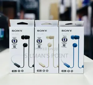 Fresh Release Sony Wi-C100 Earphones