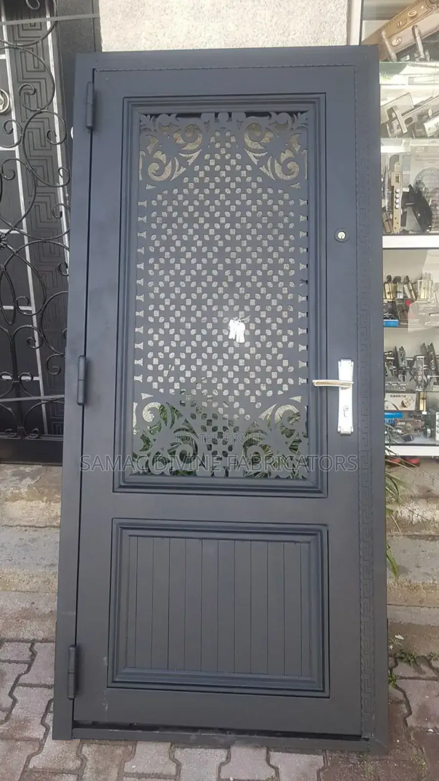 Back Door And Behind Door