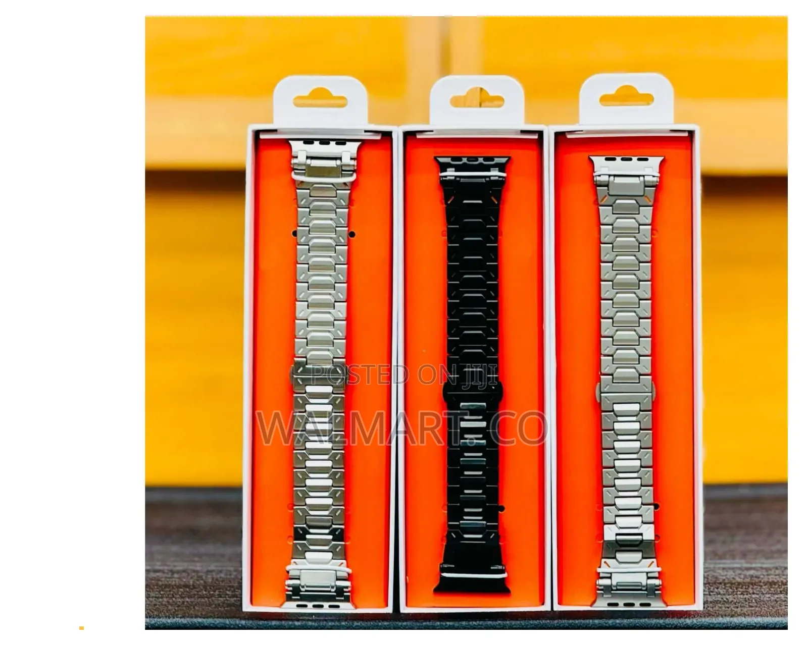 Apple Watch Metallic Strap Band