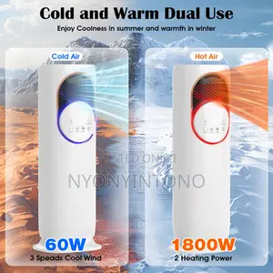 4 in 1 Tower Fan, Humidifier, Heater Air Cooler