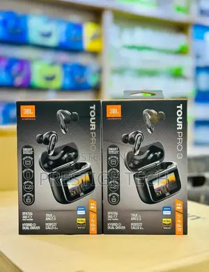 JBL Tour Pro 3 Bluetooth Earbuds With Spatial Audio