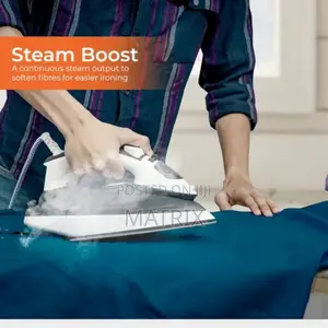 Geepas Steam Iron for Wet/Dry Ironing