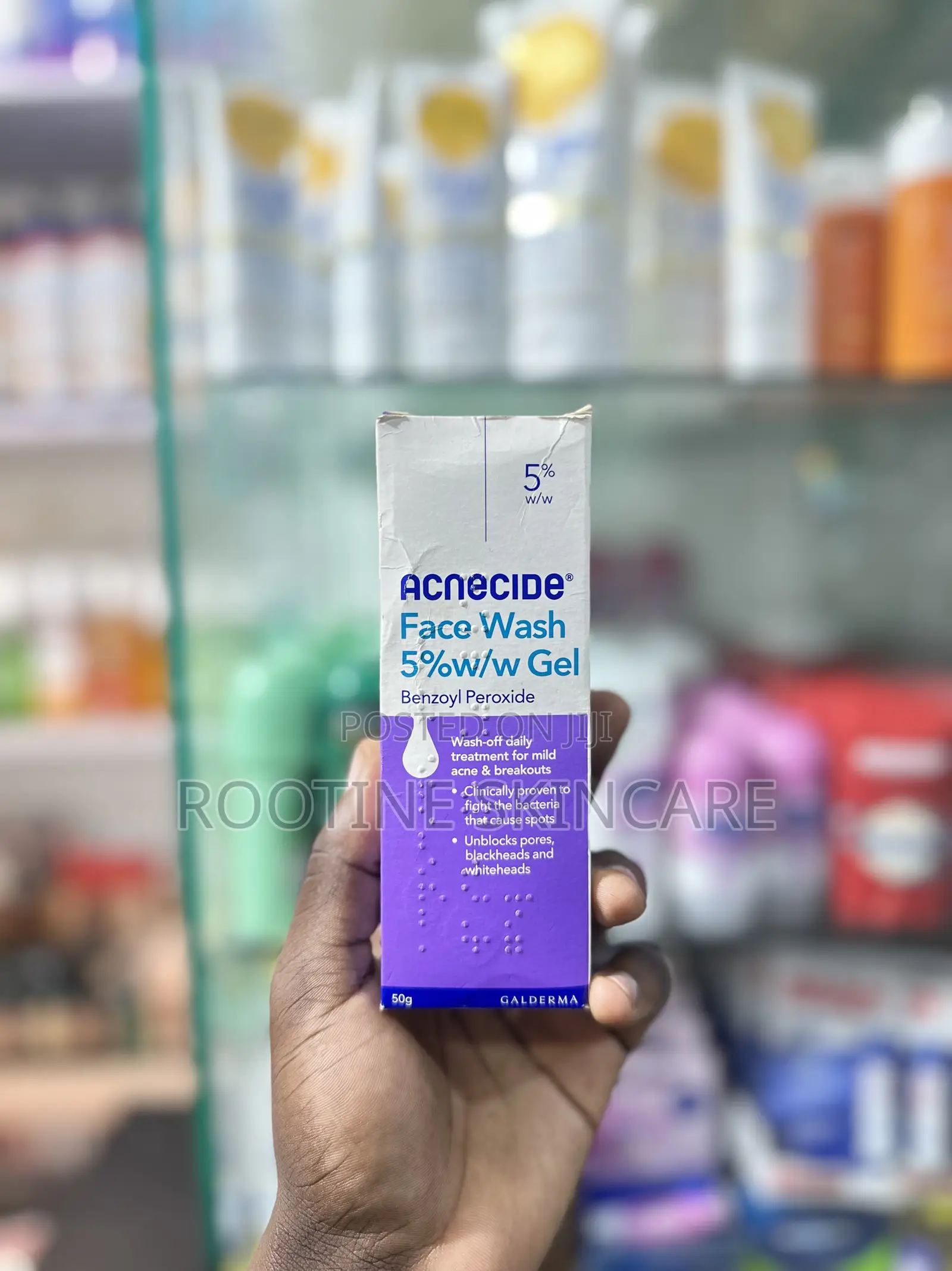 Acnecide Face Wash 5% Benzoyl Peroxide Gel 50g