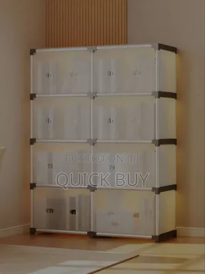 Reinforced Multi-Tier Floor-Standing Bookshelf Storage Rack