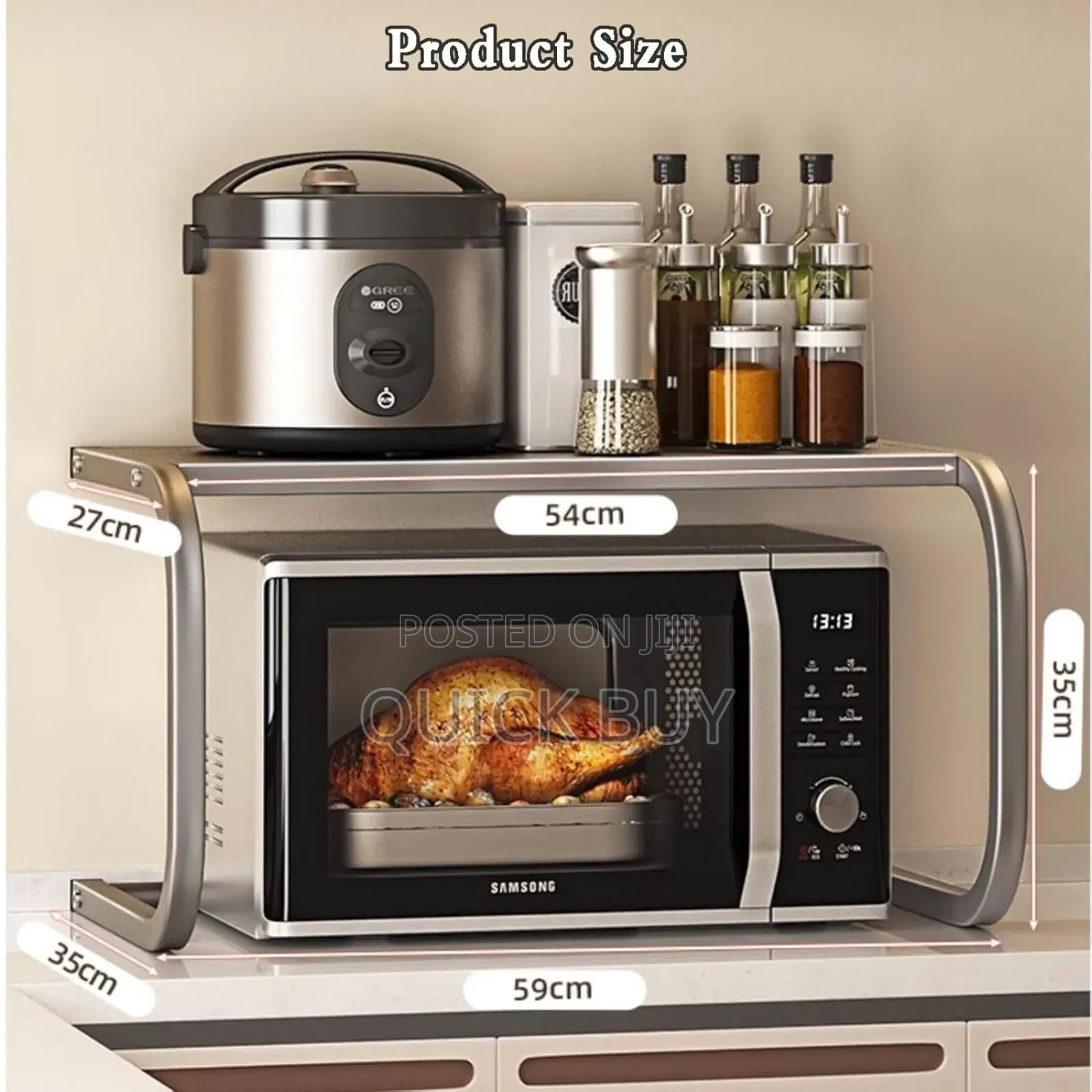 Microwave Stand Kitchen Counter Organiser