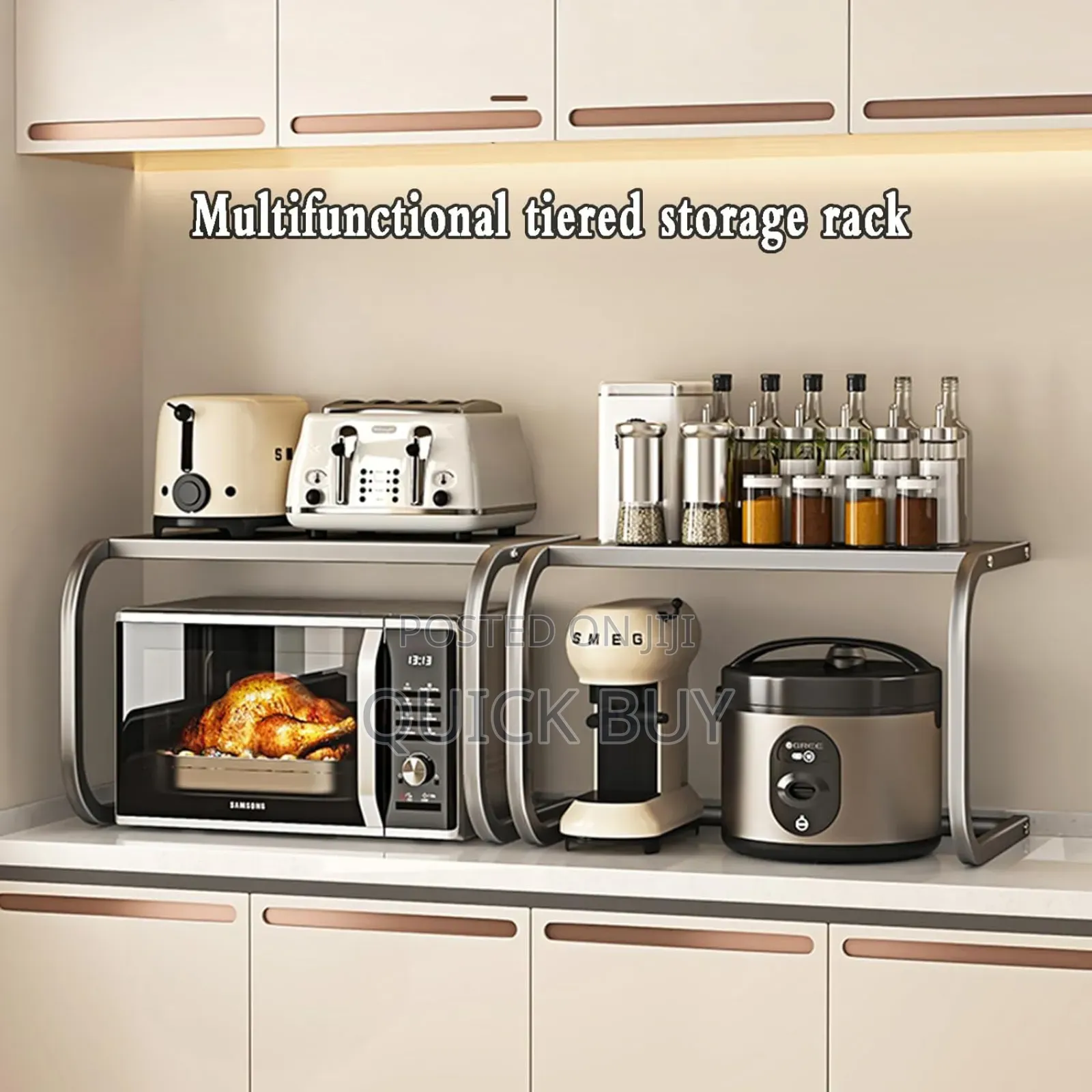 Microwave Stand Kitchen Counter Organiser