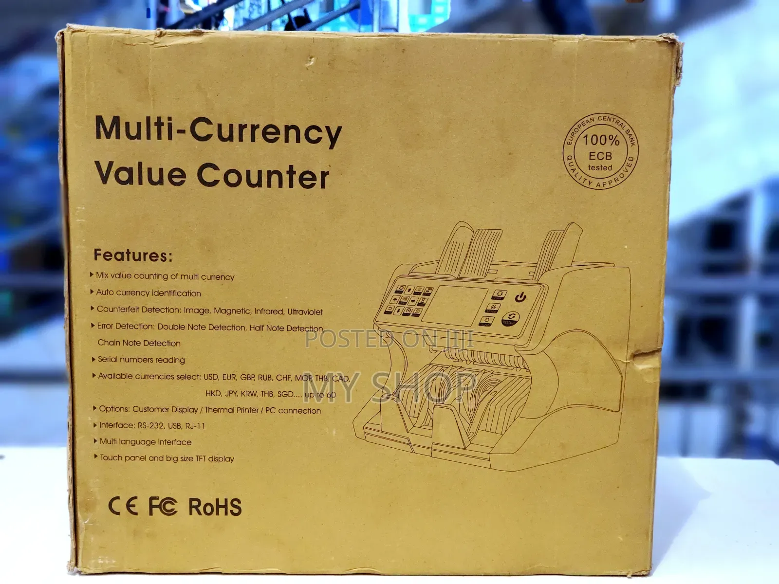 Bank Note Counter