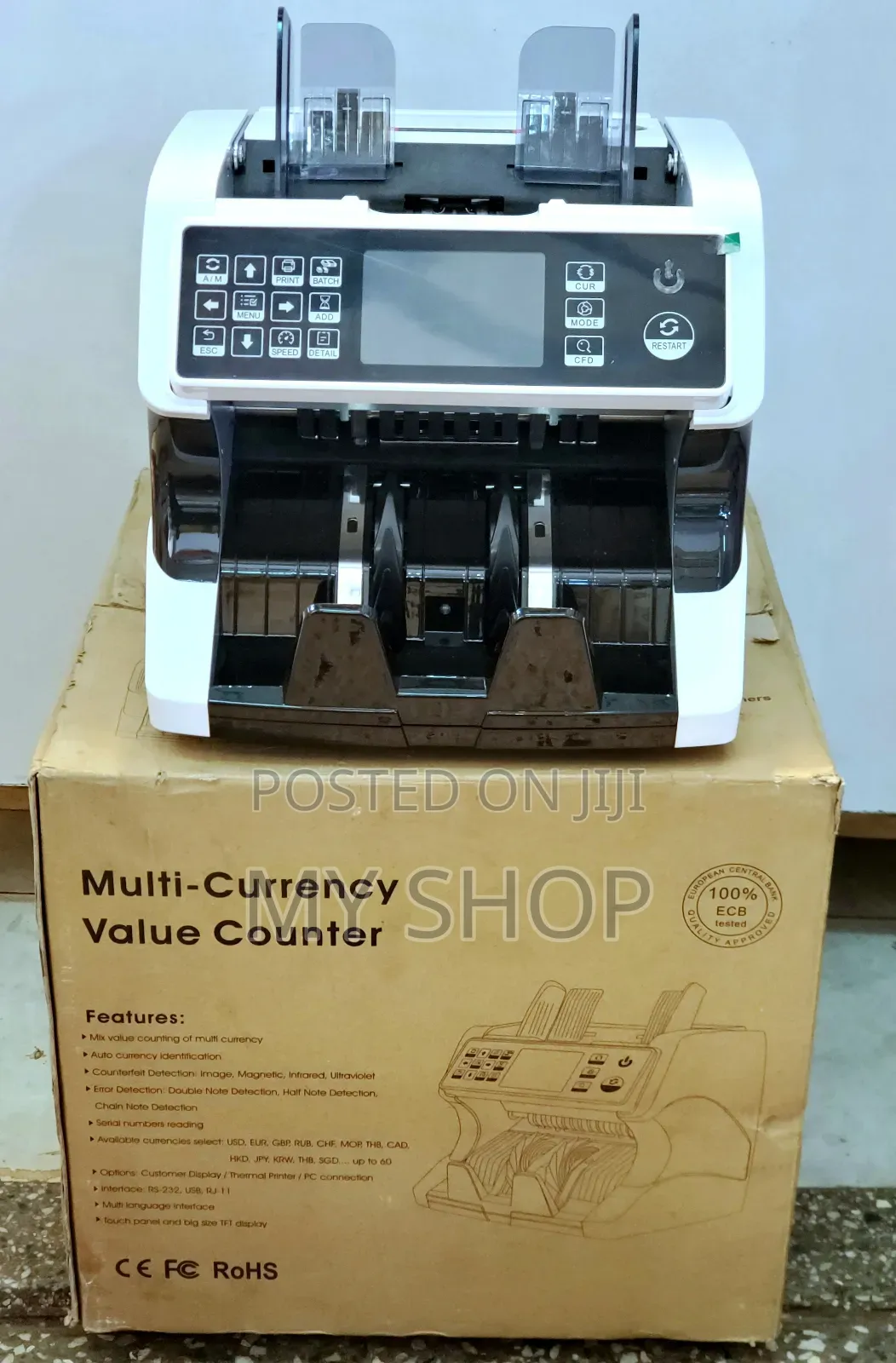 Bank Note Counter